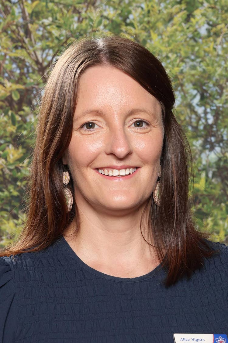 An image of our Principal, Mrs Alice Vigors.
