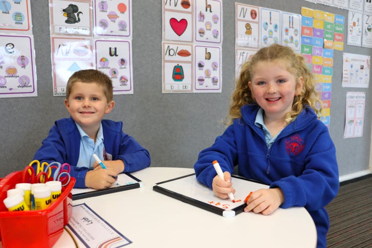 Stage 1 students spelling